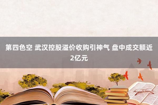 第四色空 武汉控股溢价收购引神气 盘中成交额近2亿元